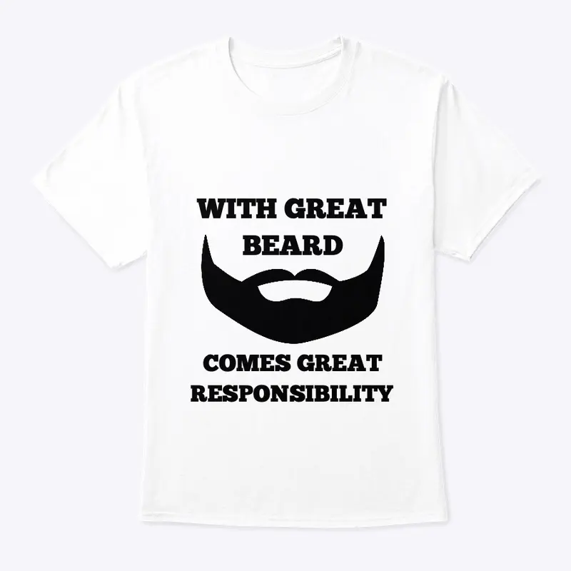 With Great Beard T-Shirt